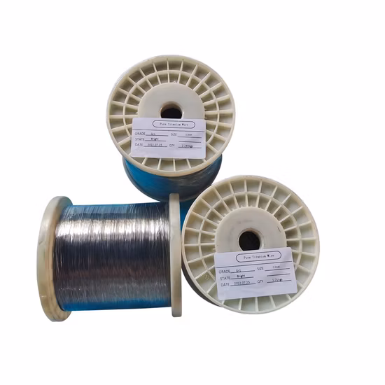 ASTM B863 Титановая катушка для спортивного оборудования