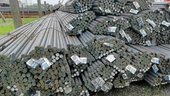 Углеродистый/медный круглый/квадратный/плоский/шестиугольный стержень Оцинкованный титановый сплав Круглый стержень из углеродистой стали Стальной стержень для строительства Круглый стержень из углеродистой стали